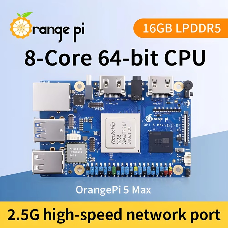 【Hot Sale】OEM Orange Pi 5 MAX  - Orange Pi 5 Max Rk3588 recension och pris