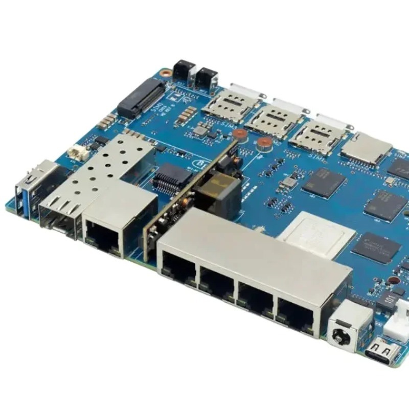 Wifi 7 Router board with MTK M - Bananapi Bpi R4 Wifi 7 recension och pris