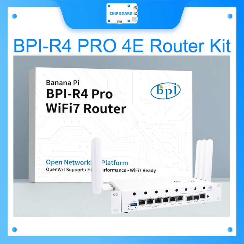 Banana Pi BPI-R4 PRO 4E Router - Bananapi Bpi R4 Wifi 7 recension och pris
