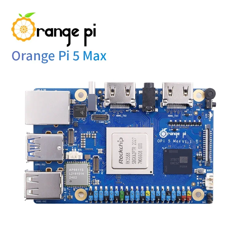 Orange Pi 5 Max 8GB / 16GB RAM - Orange Pi 5 Max Rk3588 recension och pris