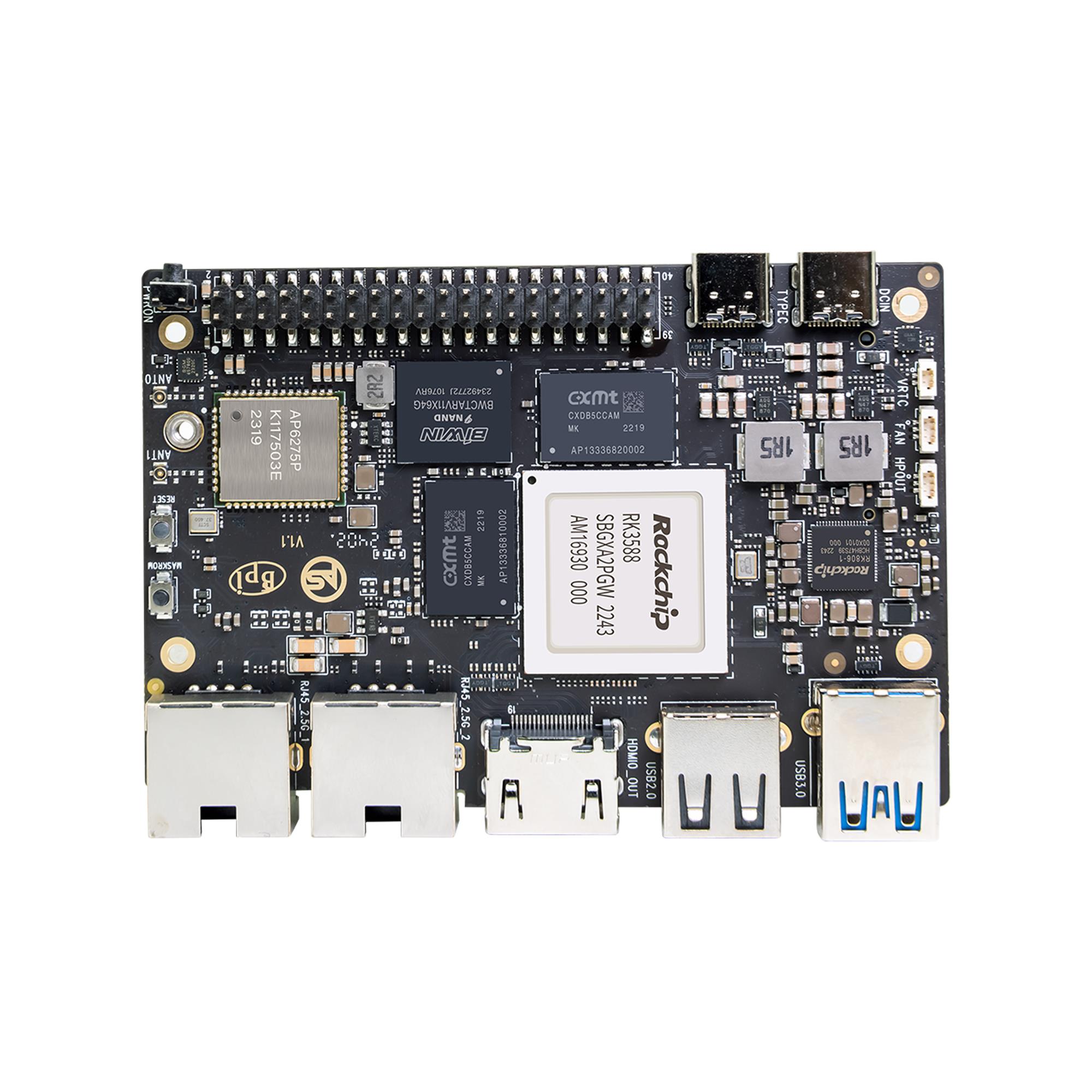 Banana Pi BPI-M7 RockChip RK35 - Banana Pi Bpi M7 Rk3588 recension och pris