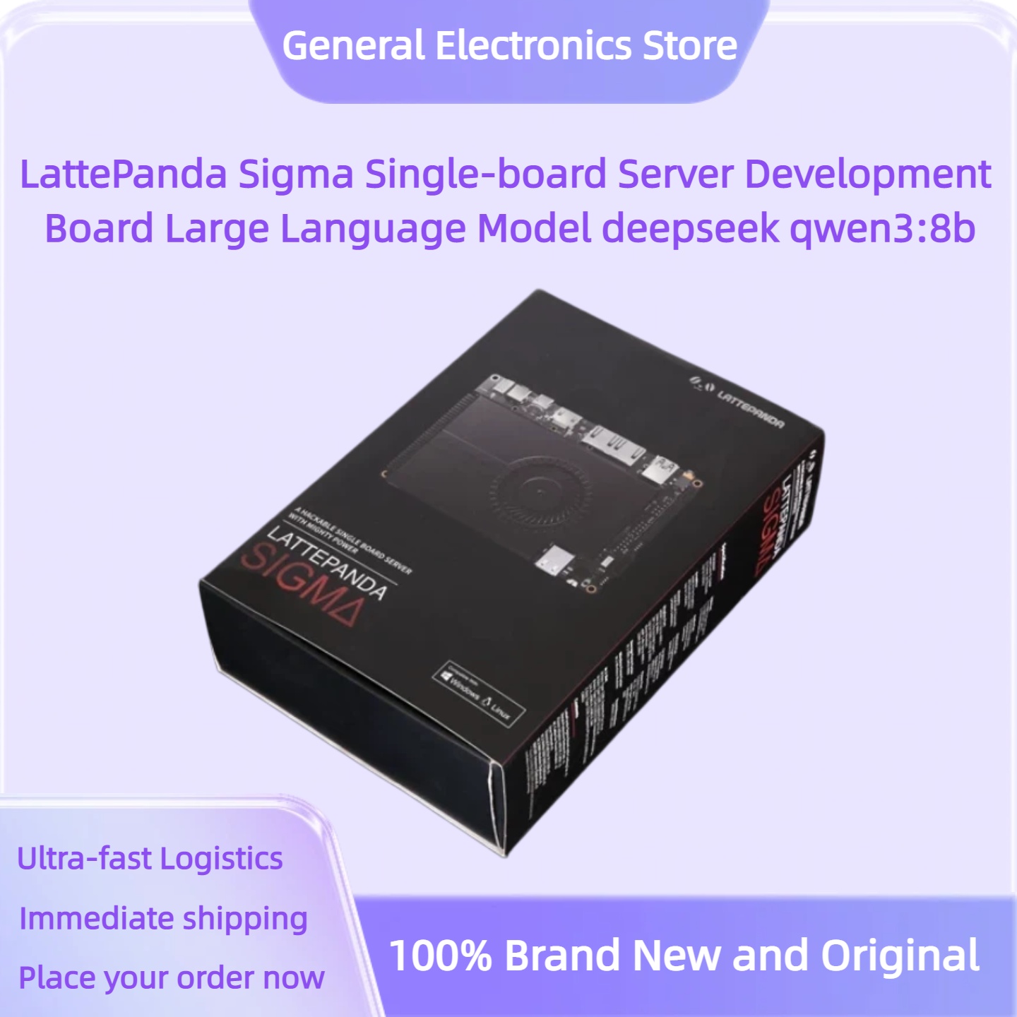 LattePanda Sigma Single-board  - Lattepanda Sigma 32Gb recension och pris