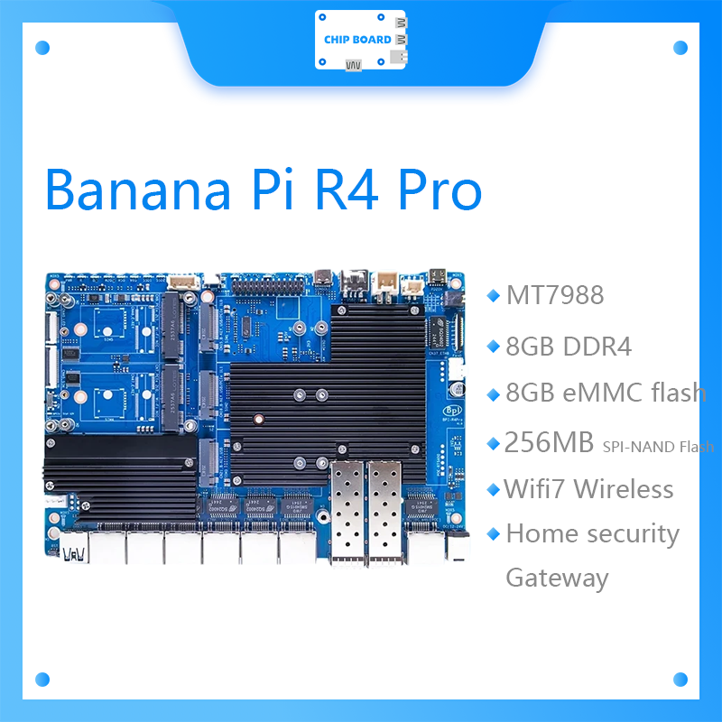 Banana Pi BPI-R4 Pro board off - Bananapi Bpi R4 Wifi 7 recension och pris