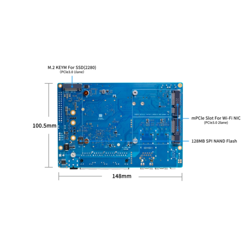 Banana Pi BPI R4 Wifi 7 board  - Bananapi Bpi R4 Wifi 7 recension och pris
