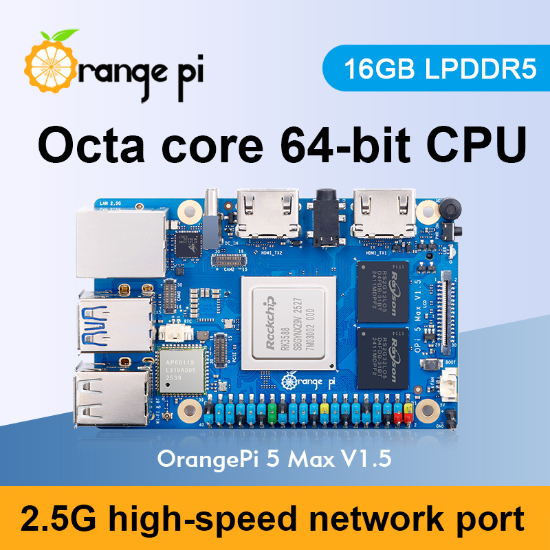 AvaCoreOrange Pi 5 Max 16GB V1 - Rk3588 Mini Pc Board recension och pris