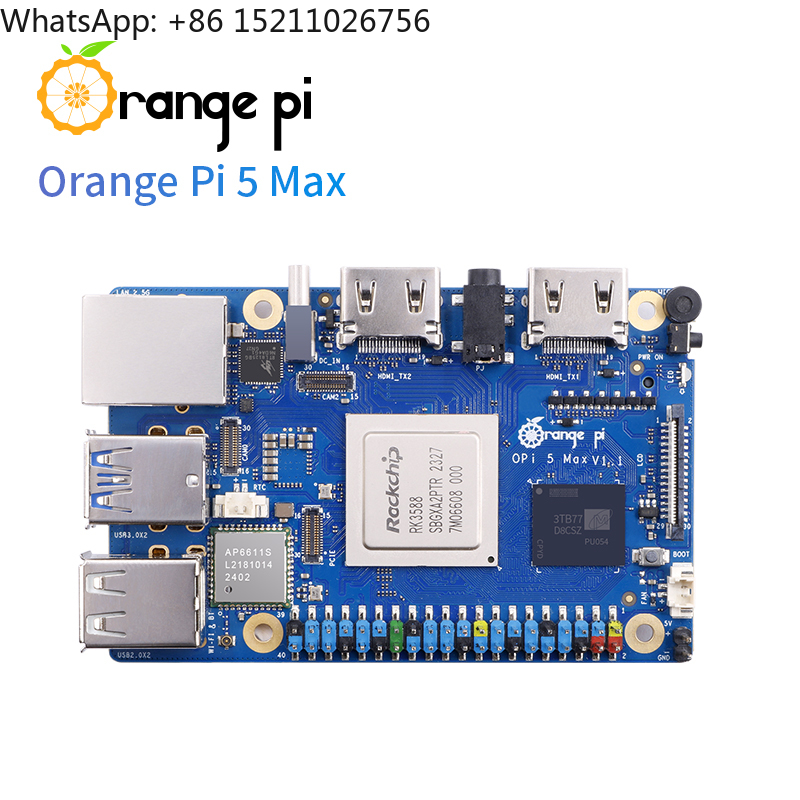Orange Pi 5 Max 8GB / 16GB RAM - Orange Pi 5 Max Rk3588 recension och pris