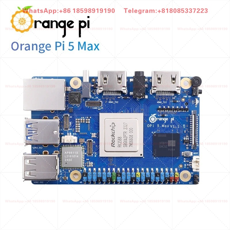 Orange Pi 5 Max 8GB / 16GB RAM - Orange Pi 5 Max Rk3588 recension och pris