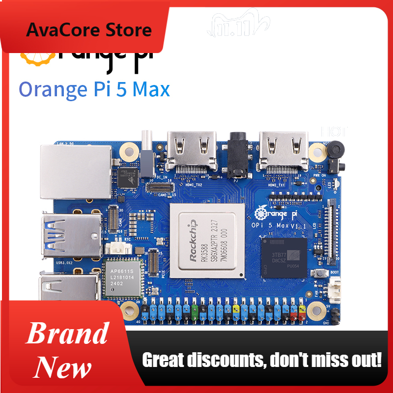 AvaCoreOrangePi 5 Max 16GB wit - Orange Pi 5 Max Rk3588 recension och pris