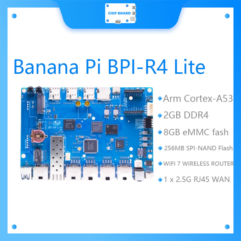 Banana Pi BPI-R4 Lite features - Bananapi Bpi R4 Wifi 7 recension och pris