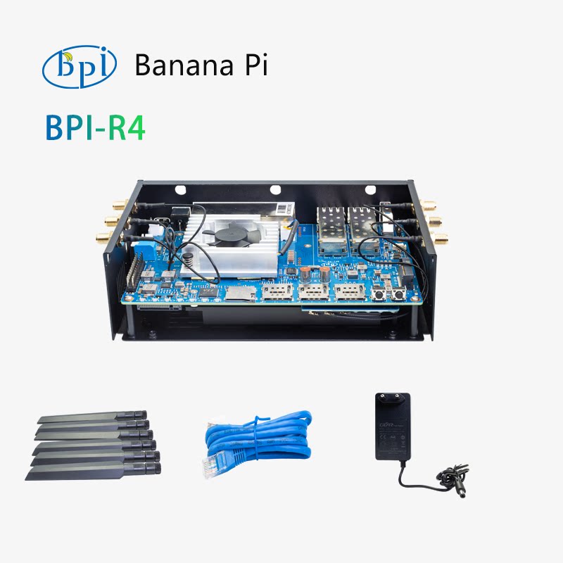 Banana Pi BPI-R4 WiFi 7 Router - Bananapi Bpi R4 Wifi 7 recension och pris