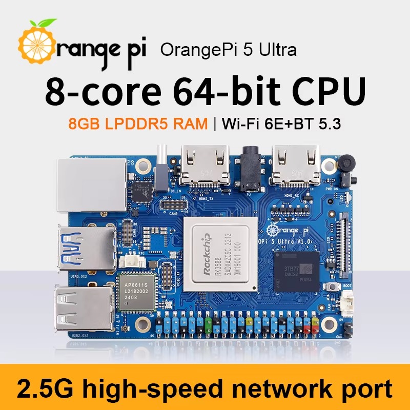 【Hot Sale】Orange Pi 5 Ultra 8G - Rk3588 Mini Pc Board recension och pris