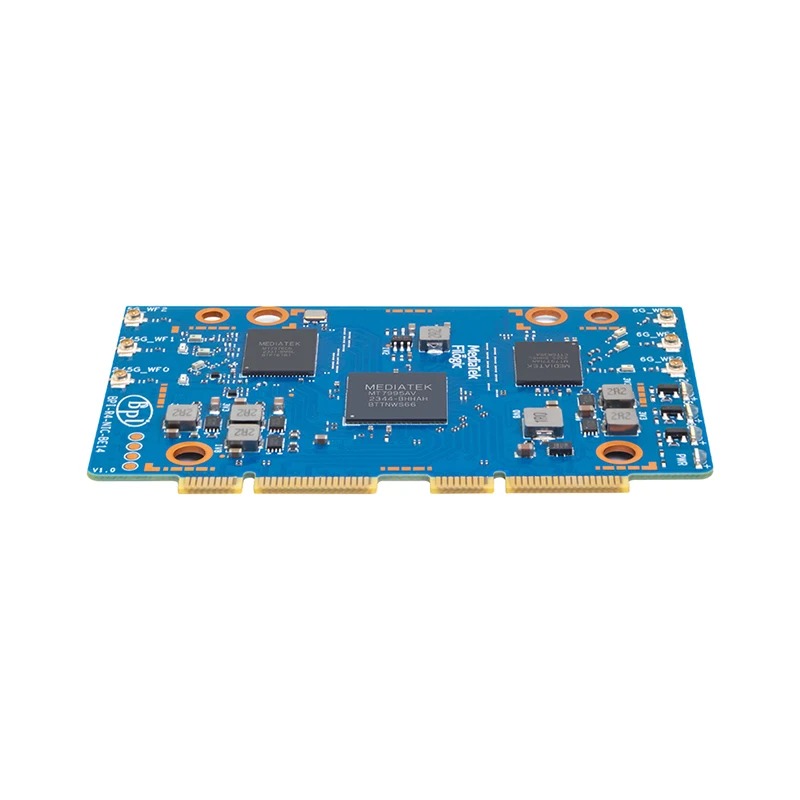 BPI-R4 BPI-R4-NIC-BE14 WiFi 7  - Bananapi Bpi R4 Wifi 7 recension och pris
