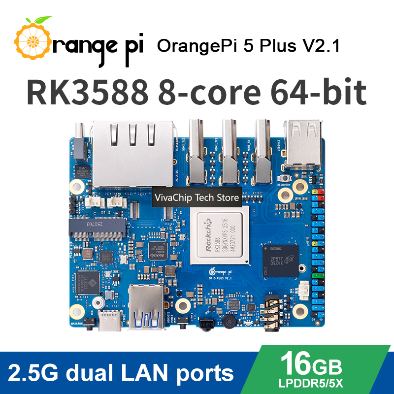 VivaCTOrange Pi 5 Plus Mini PC - Rk3588 Mini Pc Board recension och pris