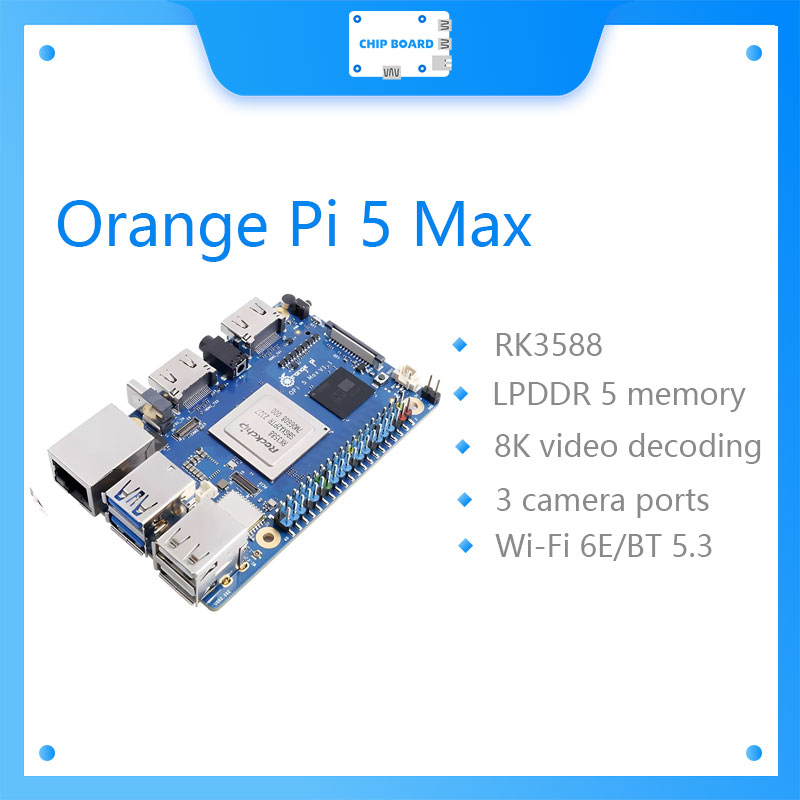 Orange Pi 5 Max 16GB RAM LPDDR - Orange Pi 5 Max Rk3588 recension och pris